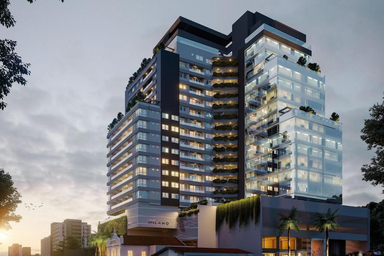 Studio moderno em condomínio com infraestrutura de clube CA04 Florianopolis Exterior foto